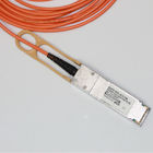 Fan Out Fiber Breakout Cable Hangalxy 40G QSFP To 4x10G SFP+ Parallel