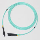 3.0mm LC To Lc Pigtail Multimode / OM3 Duplex Fiber Patch Cord 10Gbps Bandwidth